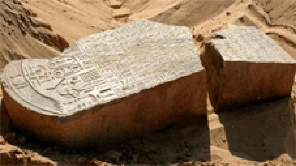 Estela de la época del faraón Apries
